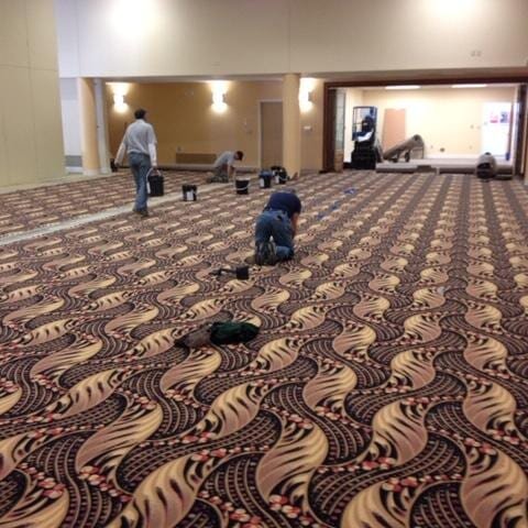 Commercial services provided by Pandolfi House of Carpet & Flooring in Springfield, PA